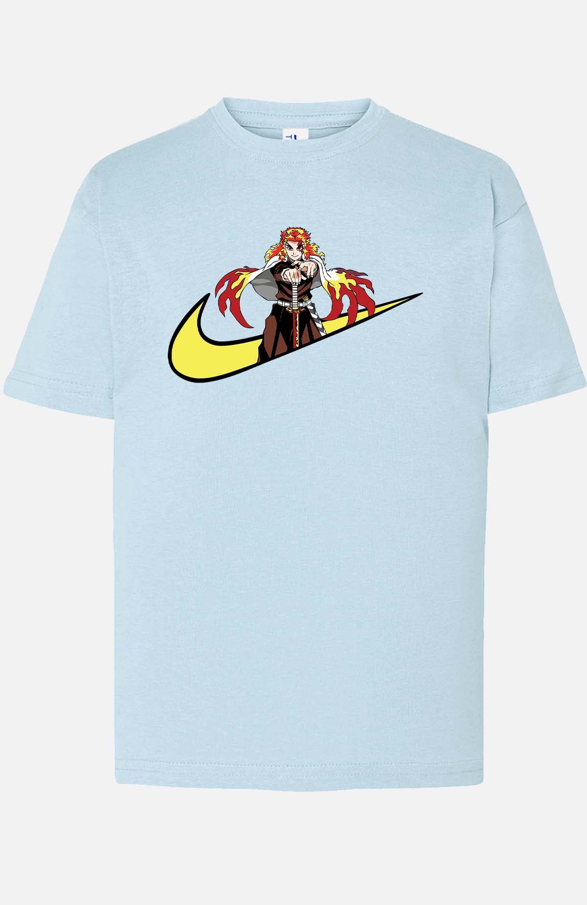 COULEUR:Bleu Ciel|T-shirt Garçon | virgule perso naruto 3 Bleu Ciel