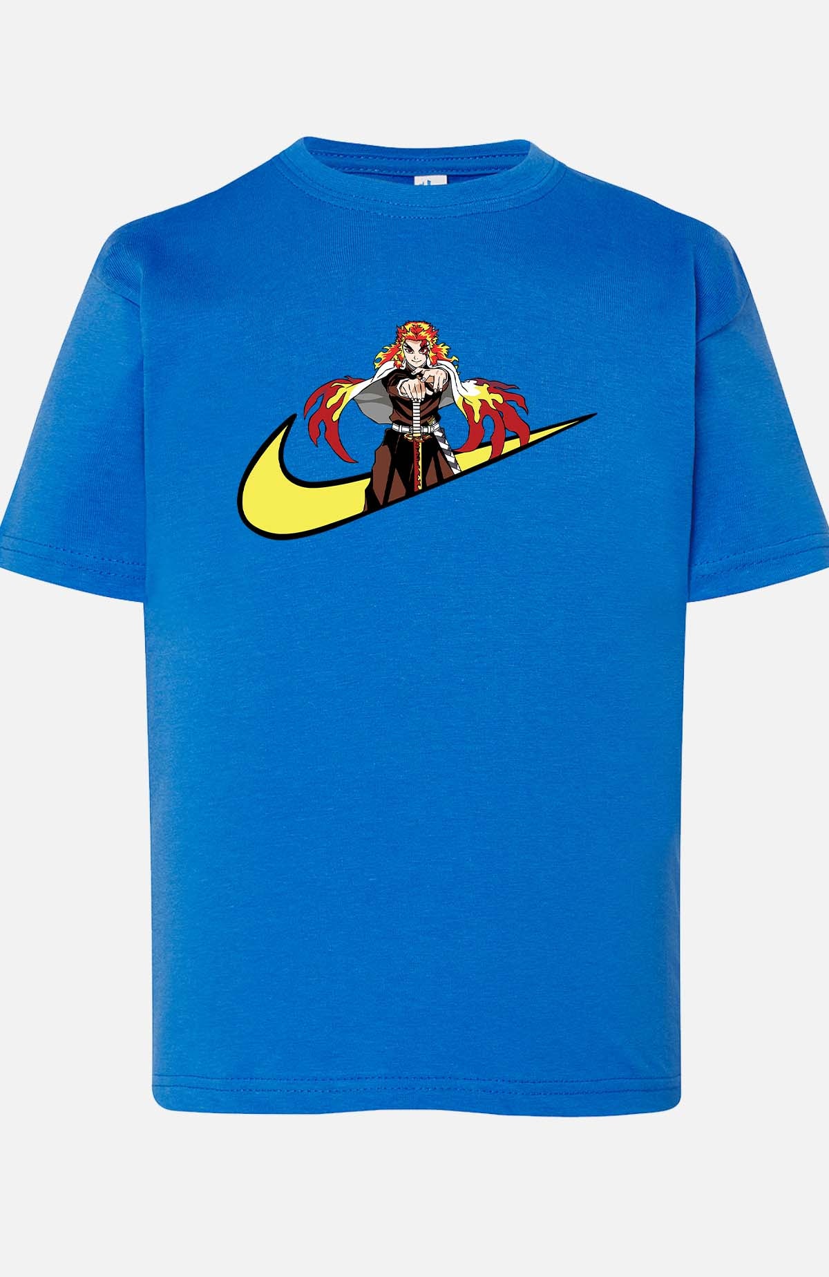 COULEUR:Bleu Roi|T-shirt Garçon | virgule perso naruto 3 Bleu Roi
