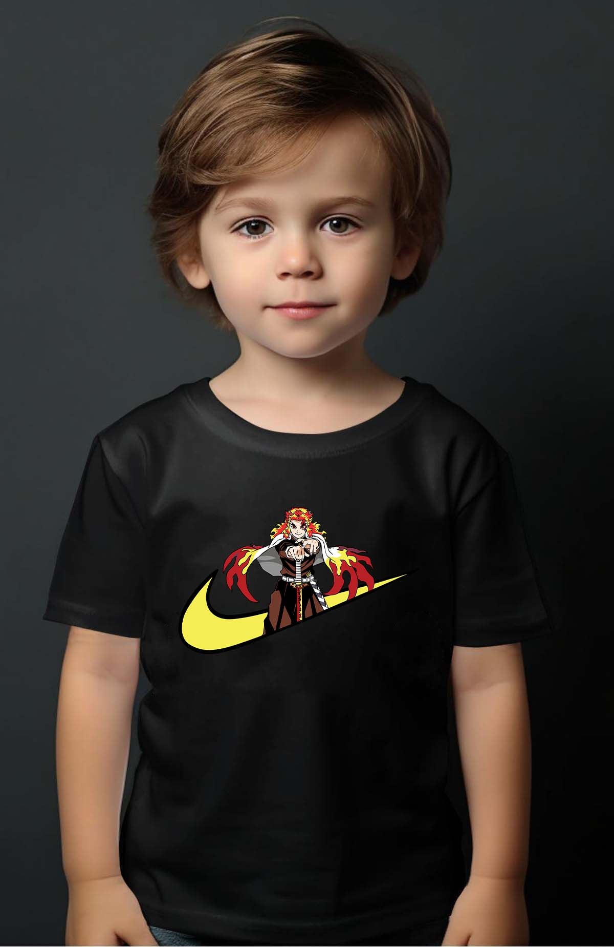COULEUR:Noir|T-shirt Garçon | virgule perso naruto 3 Noir