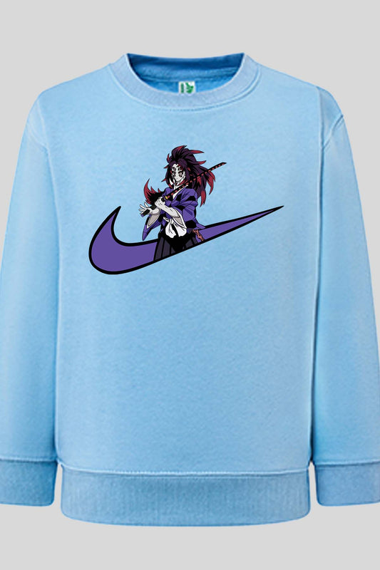 COULEUR:Bleu Ciel|Sweat Col Rond Homme | virgule perso naruto 6 Bleu Ciel
