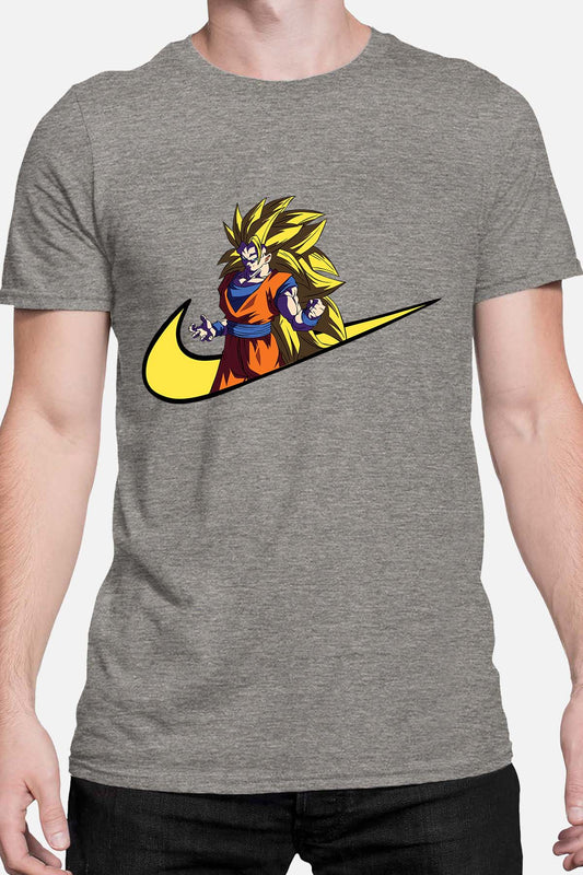 COULEUR:Gris|T-shirt Homme | virgule super saian 3 Gris
