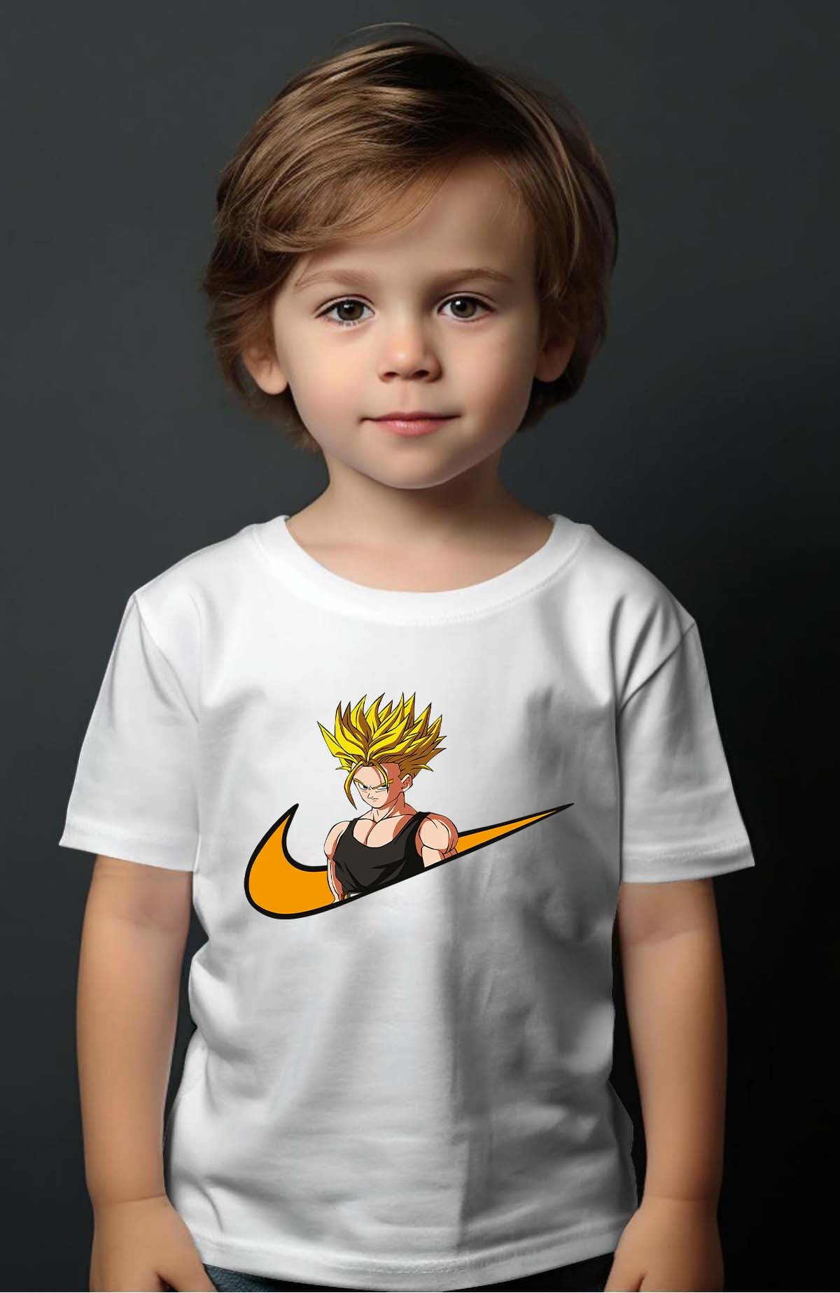 COULEUR:Blanc|T-shirt Garçon | virgule trunk Blanc