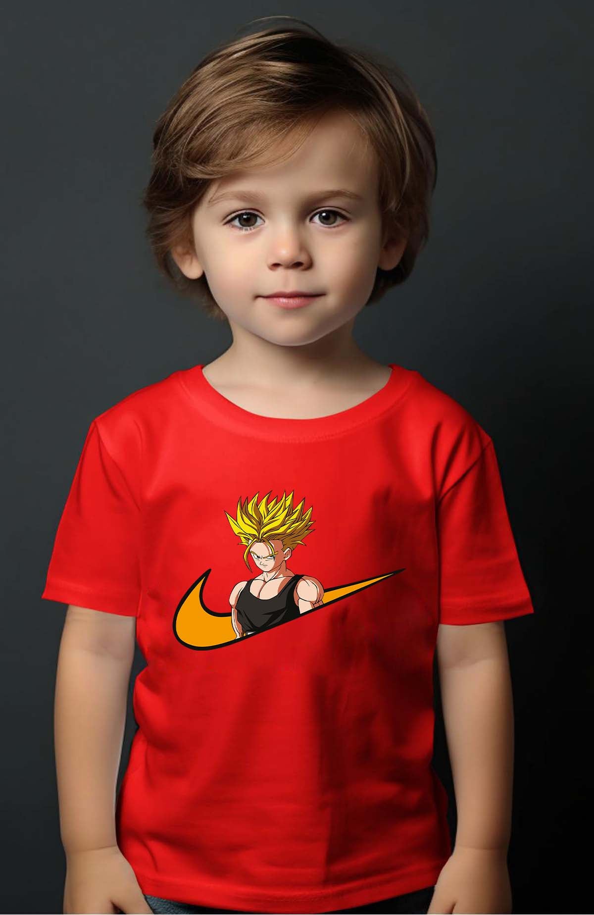 COULEUR:Rouge|T-shirt Garçon | virgule trunk Rouge