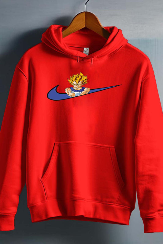 COULEUR:Rouge|Sweat Capuche Garçon | virgule vegeta Rouge