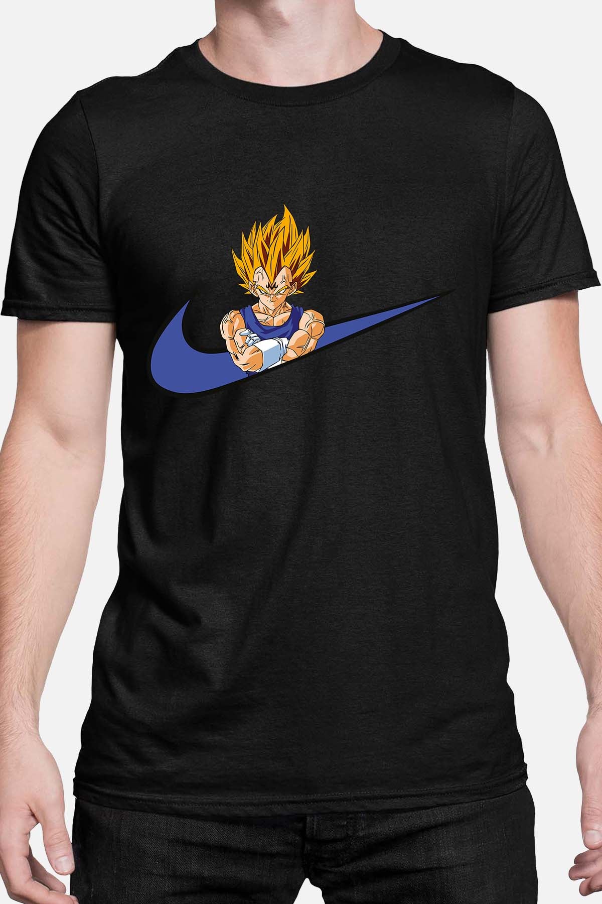 COULEUR:Noir|T-shirt Homme | virgule vegeta Noir