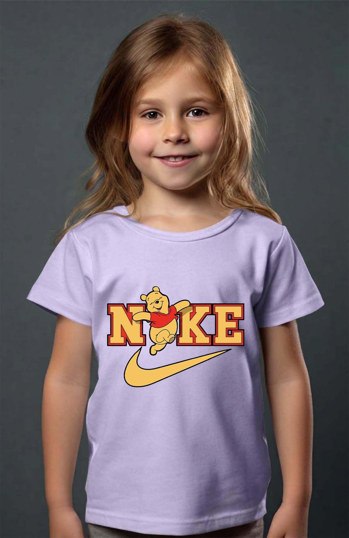 COULEUR:Violet|T-shirt Fille | winnie NKE Violet