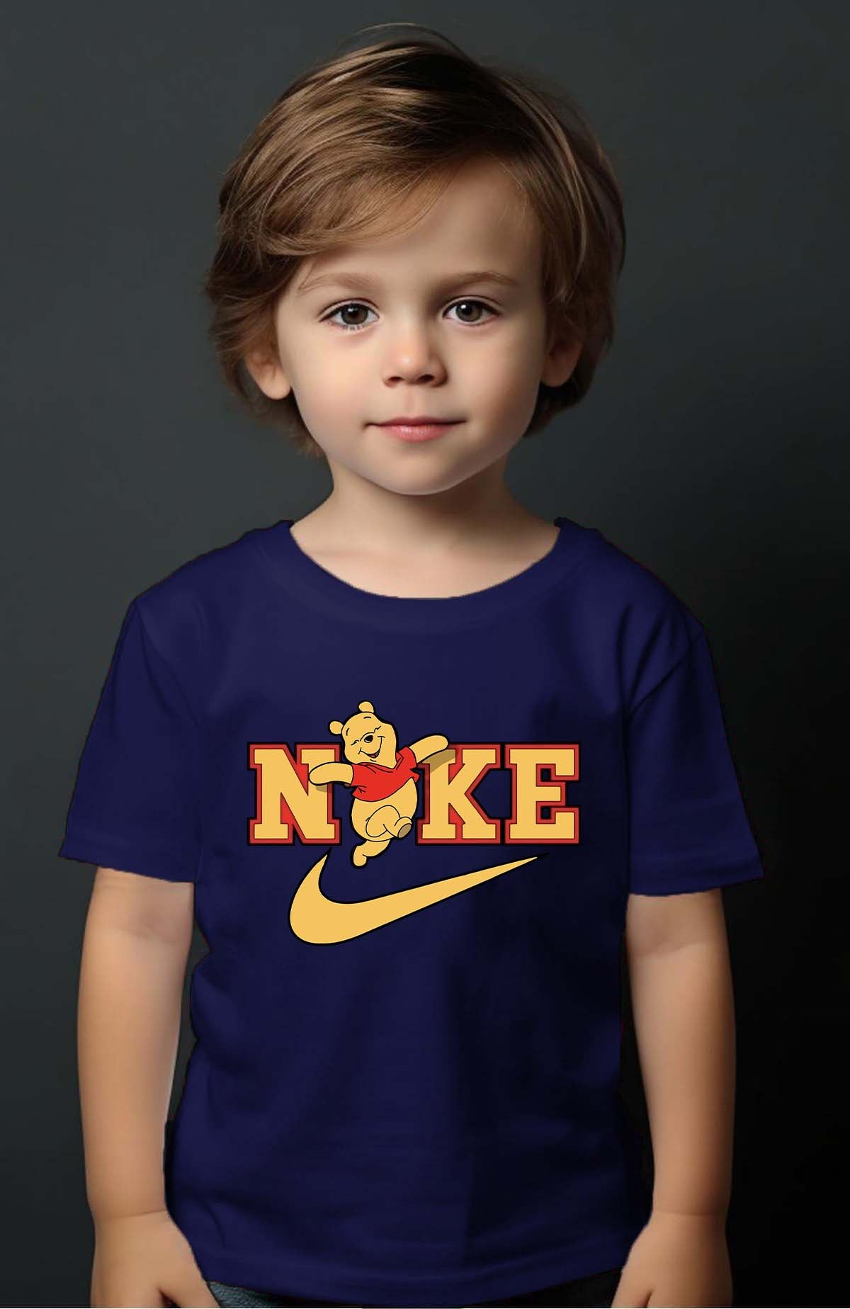 COULEUR:Marine|T-shirt Garçon | winnie NKE Marine