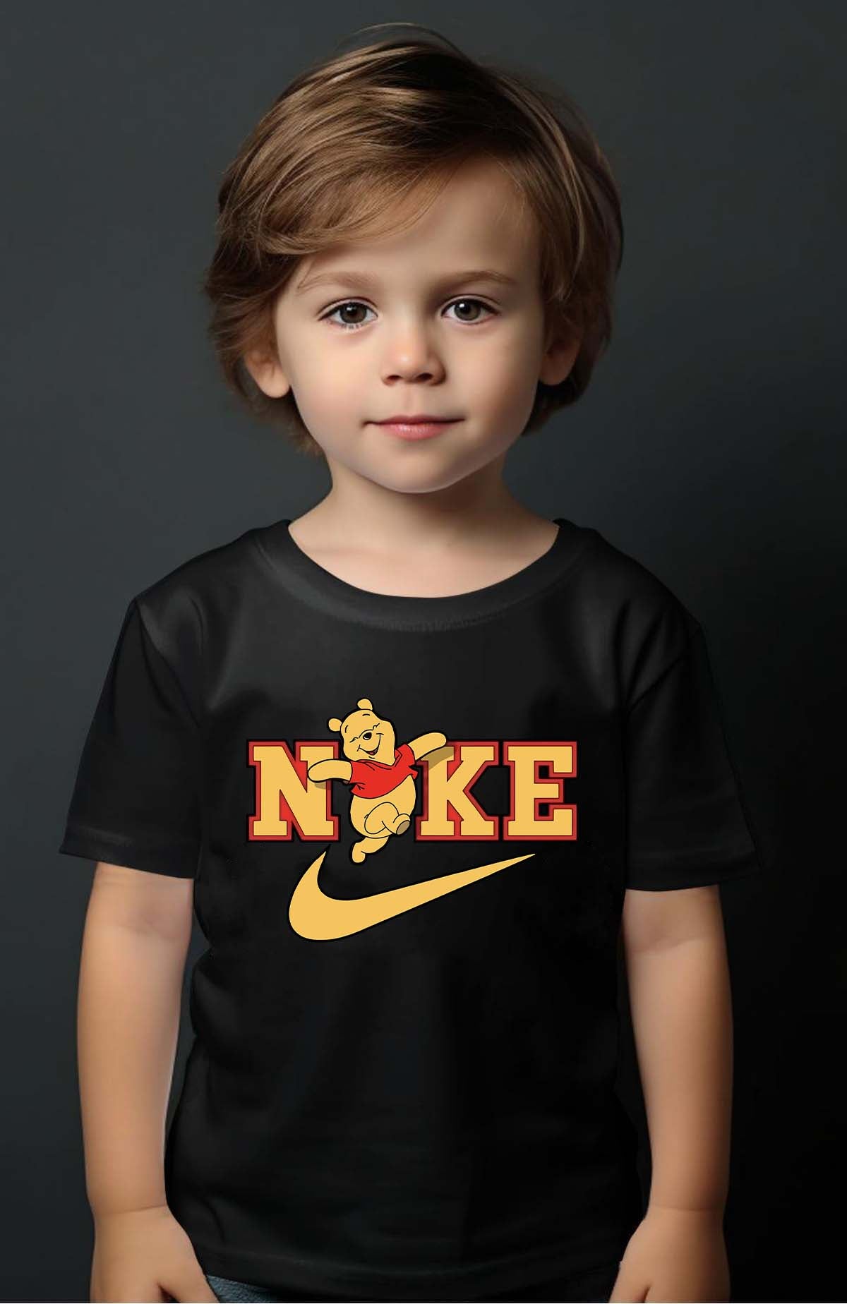 COULEUR:Noir|T-shirt Garçon | winnie NKE Noir